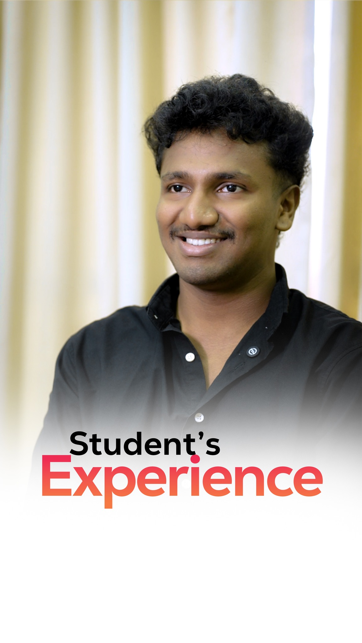 Student testimonial