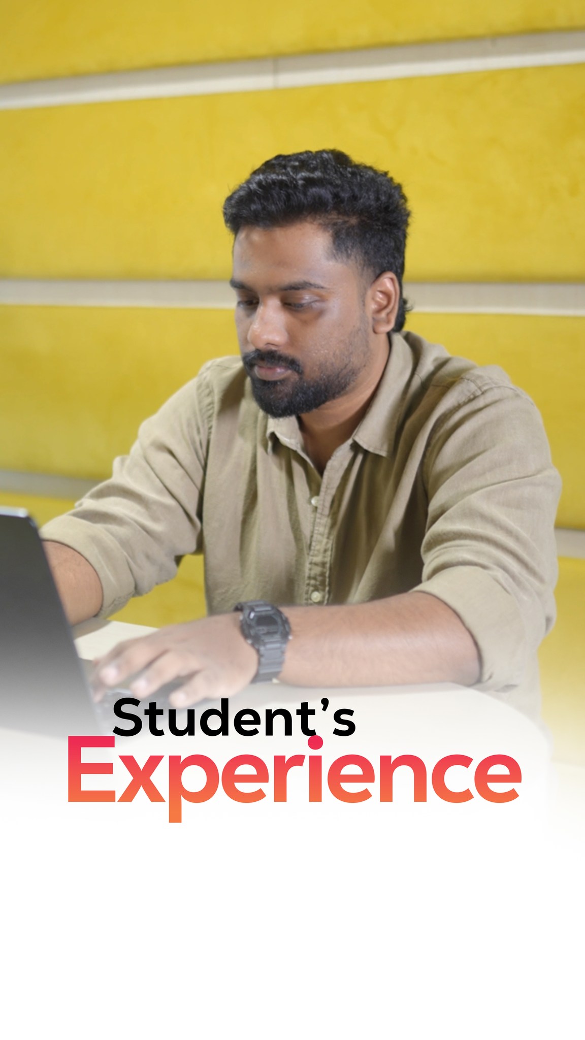 Student testimonial